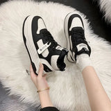 Shoes Women Plus Velvet Warm Thick-Soled Shoes 2025 Winter New Korean Version Of Casual Sports Shoes