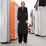 Zingj Design Simple Coat 2024 Spring New Fashion Temperament Commuter Wind Slim Show Thin Windbreaker