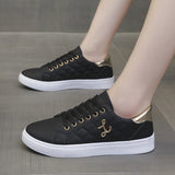 Soft-Skined Small White Shoes 2025 Autumn And Winter New Ins Trendy Casual Sports Shoes Fashion Lace Casual Board