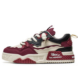 Year's Red Men's Shoes Spring Niche Design Casual Board Shoes Thick Soles Increase 47 Special Large Code 48 Sports