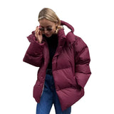 Coat 2025 Autumn And Winter New Cotton Jacket Loose Cotton Jacket Loose Coat