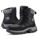 New Large Snow Boots Men And Women Plus Thick Cotton Shoes Outdoor Shoes Anti-Slip Warm Boots