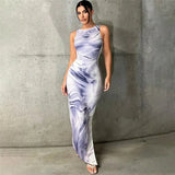Zingj Women's 2023 New Fashion Personality 3D Print Sleeveless Sleeve Slim Slim