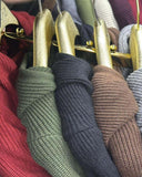 2025 New Women's Solid-Color Hooded Knitwear