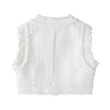 New Coarse-Woven Short-Coat Coat Coarse-Woven Mini-Skirt
