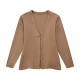 Women's ZA Autumn/Winter New Sleeve Knitted Coat Knitted Miniskirt