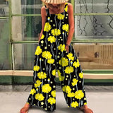 Summer Large Printed Loose Wide Leg