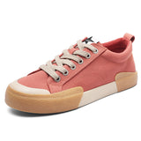 The Autumn Of 2025, The New Men's Shoes Korean Version Of The Small Luxury Trend Casual Men's Canvas Shoes Flat Lace Shoes Men's Men's