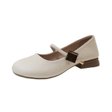 Mary Jane Shoes Soft Soles Of Shallow Single Shoes Spring New Small Fragrant Wind With Soft Soles Do Not Tired Women