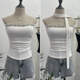 Shooting Around The Neck Fluttering Heavy Industry Nail Drill Chest Sleeveless Top With Chest Pad Short Cash Folding Vest