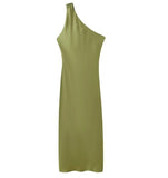 Women's Explosive Gradient Color Oblique Shoulder