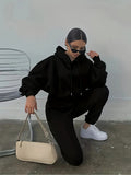 Hot Autumn And Winter Women's New Leisure Sweat Jacket Sports Suit