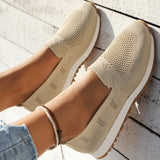 Zingj Size Fly Woven Single Shoes Women's Spring 2024 New Mesh Cloth Breathable Pedal Women's Casual Knit