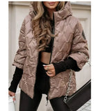 Fashion Hooded 2025 Autumn And Winter Fashion Loose Long-Sleeved Cotton Jacket Jacket