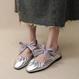 Ballet Shoes 2025 Summer New Wearing Temperament Evening Wind And Lightless French Flat Mary Jane