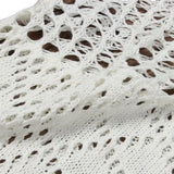 Beach Dress Bikini Cover Knitted Knitted Knitted Tuk-Tukt Vest Long