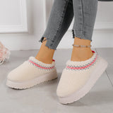 Bottom Wears Winter National Wind Emi-Ya Lace Fur Snow Boots Cold To Keep Warm Northeast Snow Cotton
