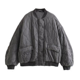 Women's Explosive Loose Water Wash Cotton Bomber Jacket Cotton Jacket Cotton Jacket
