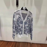 Spring And Summer New Niche Design Knitted Cardigan Sweet Girl Style On The