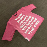T-Shirt Five-Sleeved Loose Hip-Hop Top Tide Brand