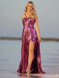Women's Dress Sexy Evening Dress Open Sleeveless Hot Gold