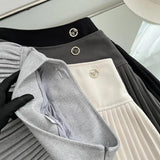 Girl Pleated High Rise Mini