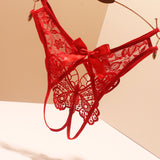 Sexy Lace Transparent Bow Open Free Off Hot Water-Soluble Flowers 2025 New Summer