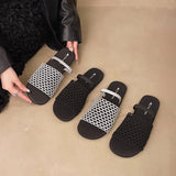 Flat Cool Drag Women Wear 2025 New Summer Net Red Holiday Roman Sandals Design