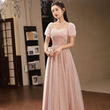 Pink Evening Dress Female Light Luxury Niche High-End Temperament Famous Students Art Exam Adult Ceremony Host