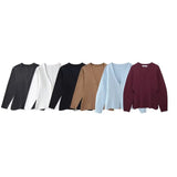 Women's INS Burst Women's Simple Loose Knitted Coat Mini-Skirt