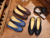 Zingj Shoe Box Men's Shoes Swing Embroidered Cloth Shoes Single Shoes Father Shoes Brother Shoes Flat Casual Walking