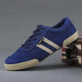 The Autumn Of 2025, The New Men's Low-Help Canvas Shoes Korean Version Of The Classic Student Casual Shoes Flat-Soled With Breathable Board