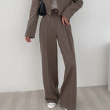 Zingj Suit Jacket Female 2024 Spring And Autumn Small Korean Fried Street New Version Of Casual Suit Jacket