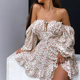 2025 New Women's Fashion Sexy Print Waist Long-Sleeved