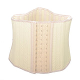 Steel Bones Summer Breathable Mesh Latex Bodywear Waist Trainer Postpartum