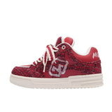 Year's Eve Version Of The Snake Year Limited To Original Designer Bread Shoes Men's Fashion Shoes Red Men's