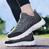 Casual Sneakers Leather Casual Men's Shoes Light Trend Soft Bottom Comfortable Breathable Casual Running Shoes