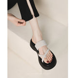 Bottom Pine Cake Slippers Wear A Hundred High-Inct Clip To Cool Beach Flip-Flops Women Wear High-End