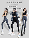Zingj Shark Pants Female Summer Tight Belly And Butt Sports Leggings Yoga