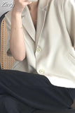 Women Classic Office Lady Hot Sale S-4XL Short Sleeve Simple Leisure All-match Japan Style Elegant Student Fashion
