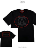 New Ateez 2025 World Tour Print Short-Sleeved Top Shirt Full-On T-Shirt Round