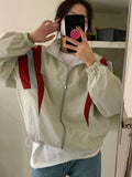 Vintage Patchwork Collar Neck JacketOutfit