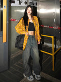 Zingj Plaid Shirt Female Spring New Dopamine Shirt Coat Loose Casual Vintage Couple