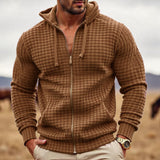 Version Of The 2025 Autumn Men's Coat Casual Jersey Wish Bump Color Zipper Shirt Multi-Color Multi-Code