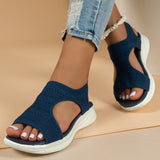 Autumn Fish Head Casual Sleeve Fashion Sandals Low Heel Women's Shoes Production Of Large-Size Sports Casual