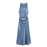 New Silk-Shythm-Suffless Dress