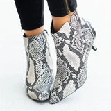 Women's Shoes 2025 Autumn Velvet Fine-Heeled Short Boots Women Wish New Large-Size Shoes Martin