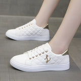 Soft Leather 2025 Autumn And Winter New Leisure Swing Shoes In The Trend Of Comfortable Fashion Small White