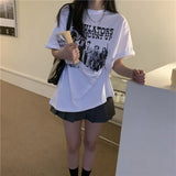 Zingj Short-Sleeved T-Shirt Women 2023 New Summer Loose Design Sense BF Wind Couples Wear Clothes Ins
