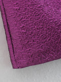 Women's Metallic Purple Bow Dress Skirt